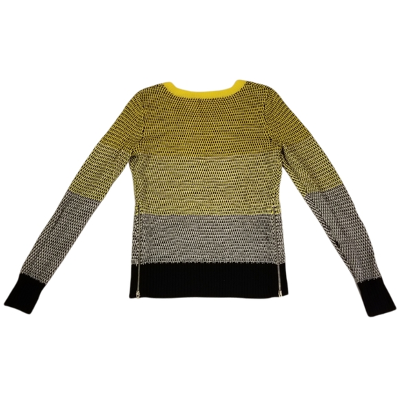 I Heart Ronson Zippered Back Sweater Size M - Picture 2 of 5